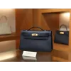 ケリーポシェット スイフト 2Z/ Blue nuit ブルーニュイ ゴールド金具