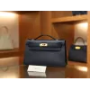 ケリーポシェット スイフト 2Z/ Blue nuit ブルーニュイ ゴールド金具