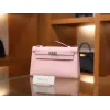 ケリーポシェット スイフト ローズサクラ シルバー金具