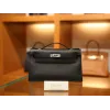 ケリーポシェット スイフト ブラック シルバー金具