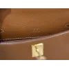 ケリーポシェット エプソム ゴールド ゴールド金具