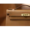 ケリーポシェット エプソム ゴールド ゴールド金具