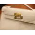 ケリーポシェット エプソム クレ Craie ゴールド金具