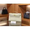 ケリーポシェット エプソム クレ Craie ゴールド金具