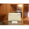 ケリーポシェット エプソム クレ Craie ゴールド金具