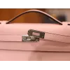 ケリーポシェット エプソム ローズサクラ シルバー金具