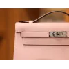 ケリーポシェット エプソム ローズサクラ シルバー金具