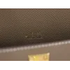 ケリーポシェット エプソム エトゥープ ゴールド金具 (HSS)