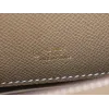 ケリーポシェット エプソム エトゥープ ゴールド金具 (HSS)