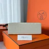 ケリーポシェット オーストリッチ パールグレー シルバー金具