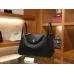 リンディ 30 クレマンス ブラック シルバー金具
