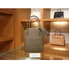 リンディ 30 クレマンス エトゥープ シルバー金具