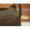 ミニリンディ クレマンス エトゥープ ゴールド金具