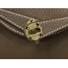 ミニリンディ クレマンス エトゥープ ゴールド金具