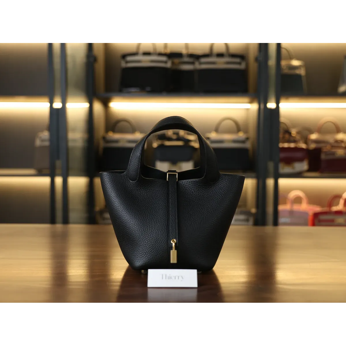 ピコタン 18 クレマンス 89/Black ブラック ゴールド金具