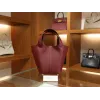ピコタン 18 クレマンス 55/Rouge H ルージュアッシュ ゴールド金具