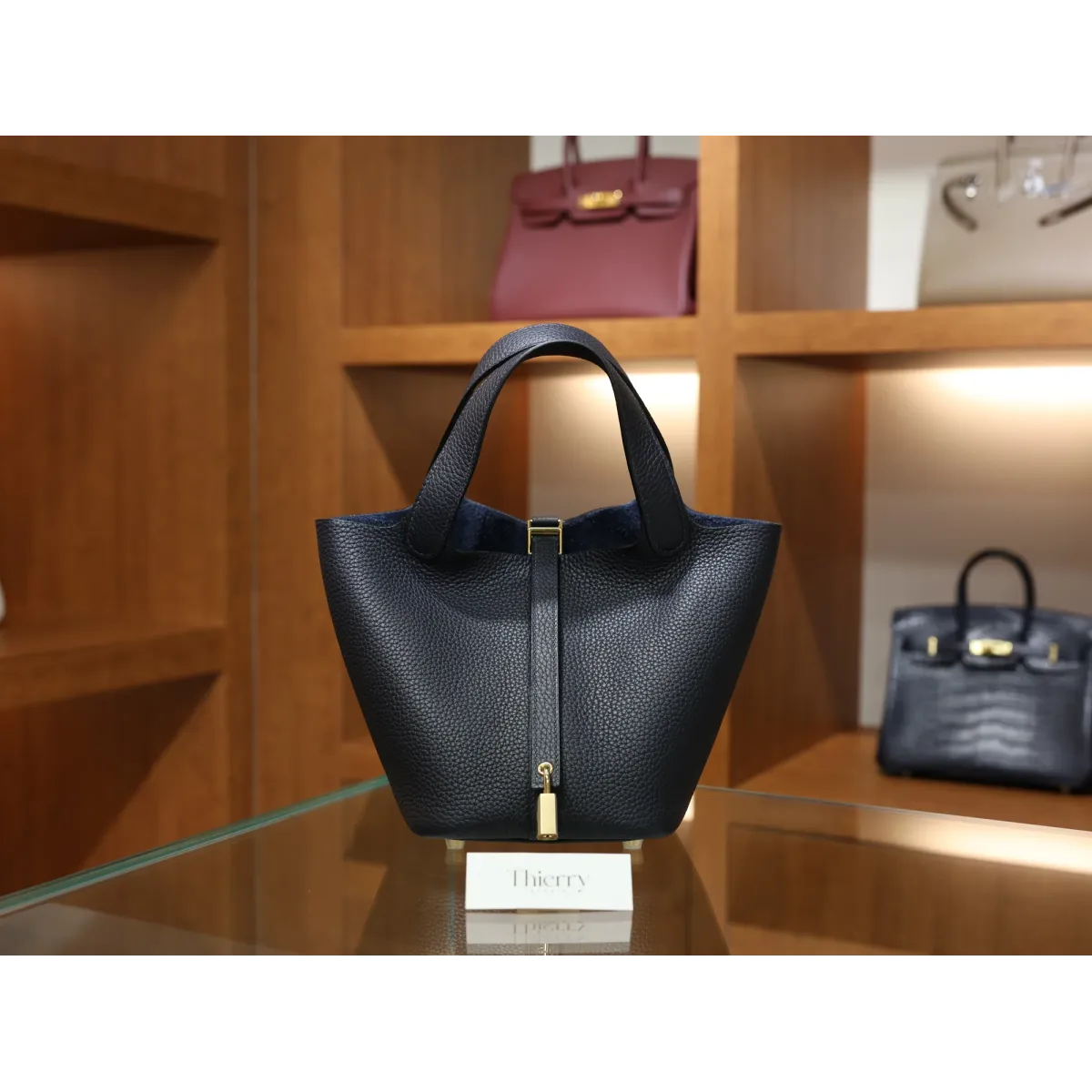 ピコタン 18 クレマンス 2Z/Blue Nuit ブルーニュイ ゴールド金具