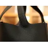 ピコタン 22 クレマンス ブラック シルバー金具