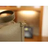 ピコタン 22 クレマンス エトゥープ ゴールド金具