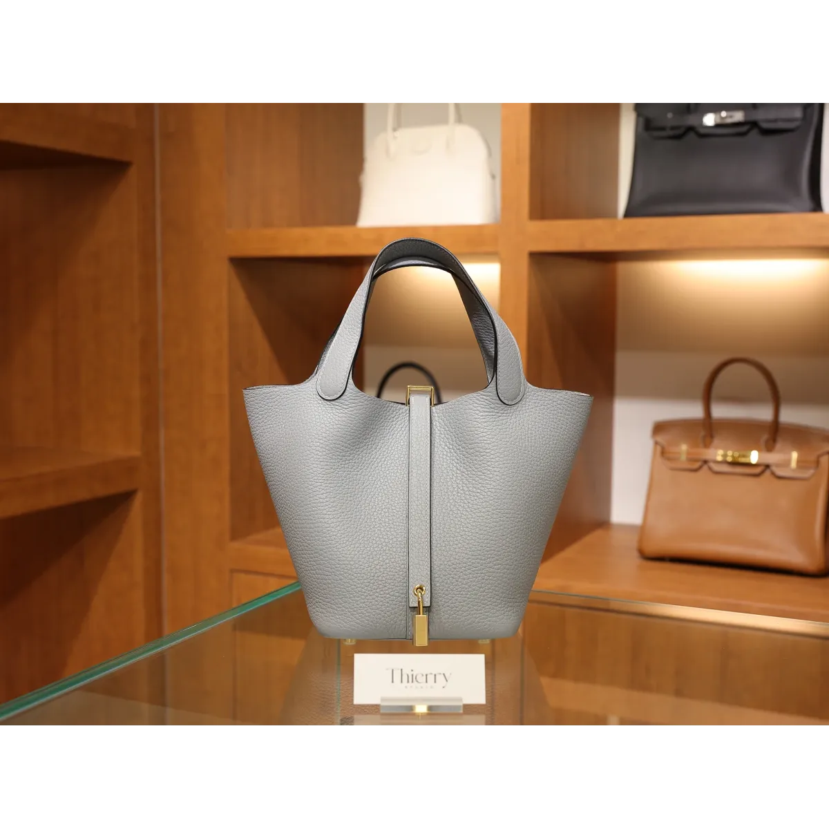 ピコタン 18 クレマンス グリスパンパ Gris Pampa ゴールド金具