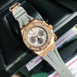 32石（2.0ct）VVSクラス ブリリアントカットダイヤモンド装飾  レディ・タピスリー特別仕様ダイア最新作 オーデマ ピゲ ロイヤルオーク オフショア レディース