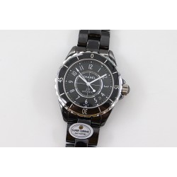 シャネルJ 12シリーズ33cm原版ムーブメントETA.956.612 高密度強化セラミック38mm ムーブメント海鷗製2892自動巻き2000年に登場したJ12は、セラミックウォッチのパイオニア。モノクロのモダンなデザインが、カジュアルからフォーマルまで幅広いスタイルにマッチします。*文字盤技術*  市場唯一の樹脂製インデックス（他社は金属+塗装）  - 純正と同一の立体成型工法 