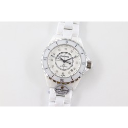 シャネルJ 12シリーズ33cm原版ムーブメントETA.956.612 高密度強化セラミック38mm ムーブメント海鷗製2892自動巻き2000年に登場したJ12は、セラミックウォッチのパイオニア。モノクロのモダンなデザインが、カジュアルからフォーマルまで幅広いスタイルにマッチします。*文字盤技術*  市場唯一の樹脂製インデックス（他社は金属+塗装）  - 純正と同一の立体成型工法 