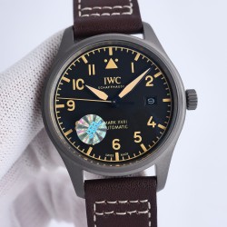 IWC アイ・ダブリュー・シー マークシリーズ フラッグシップモデル「スーパーチタニウム マーク XVIII」- IW327006、堂々登場！ 素材・縫製・着け心地は本物100％再現。新開発のチタン製バックルも刻印・研磨が本物級で「見分け不可能」*三傑厳選メンズ機械式ムーブメント*SJが徹底的にこだわった超リアル実物写真を公開中