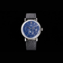 IWC アイ・ダブリュー・シー ポートフィノ パーペチュアルカレンダー 至高のレプリカ* IWCの輝くスター、時を超える傑作*純正82650型ムーブメントを完全再現・驚異的な精度と信頼性  ・メンテナンスフリーに近い耐久性 ・完璧な動作を実現 *純正1:1分解再現プロジェクト*40mmサイズを忠実に再現 ・独自開発CNC研磨技術により純正と同等の質感 ・ラインから曲面まで完璧なプロポーション・12時位置のインデックスを精密再現 ・銀メッキ文字盤で深みのある輝き ・両面無反射コートのドーム型サファイアクリス