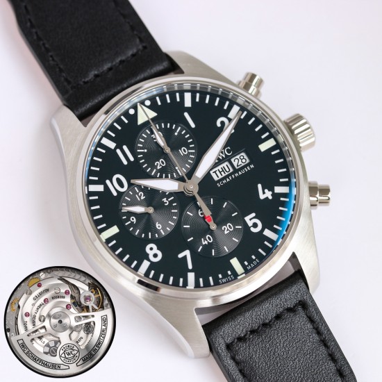 IWC(アイ・ダブリュー・シー)パイロット スケルトンシリーズ 春の新作*✨ 新作推薦|クラシックの名作が進化 ✨*モデルIW378001*IWCパイロットクロノグラフ メンズ自動巻き時計! ムーブメント*IWC独自開発 **69385型自動巻きクロノグラフムーブメント* 搭載*ケース*直径43mm(平均的な男性の手首に最適) *スイス製技術+手仕上げヘアライン加工*で超高級感 スクリューダウン式リューズ *文字盤ガラス*両面無反射コーティング ドーム型サファイアクリスタル- 急激な気圧変化にも対応可能 IWC(アイ・ダブリュー・シー)パイロット スケルトンシリーズ 春の新作*✨ 新作推薦|クラシックの名作が進化 ✨*モデルIW378001*IWCパイロットクロノグラフ メンズ自動巻き時計! ムーブメント*IWC独自開発 **69385型自動巻きクロノグラフムーブメント* 搭載*ケース*直径43mm(平均的な男性の手首に最適) *スイス製技術+手仕上げヘアライン加工*で超高級感 スクリューダウン式リューズ *文字盤ガラス*両面無反射コーティング ドーム型サファイアクリスタル- 急激な気圧変化にも対応可能