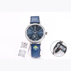 JMF匠の「芯」が生んだ最高峰モデル*IWC ポートフィノ シリーズ IW659802（谷愛凌モデル）R55 デイ＆ナイト表示自動巻き腕時計*サイズ：34mm×9.5mm 詩的なビジュアルで昼夜の移ろいを表現し、華麗なダイヤモンドセッティングと相まって、他を圧倒する美しさを実現！6時位置の星の配置は正規品と同一で、視認性抜群  - 文字盤には12個のダイヤモンドをセット  - 針とインデックスはサンレイ加工で柔らかな光沢  - 各インデックスに1つずつダイヤモンドを埋め込み、時間を見るたびに特別な気分に 