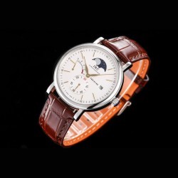 IWC ポートフィノ ロングパワーリザーブ ムーンフェイズ*至高のスケルトンモデル IW516409 登場*316L高級ステンレススチール（鏡面研磨仕上げ）- 6時位置：小秒針盤（ハック機能付き）- 実線インデックス＆ローマ数字表示 - 9時位置パワ ーリザーブ表示  - 3時位置- 