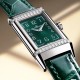 ジャガー ルクルトJaeger LeCoultre ジャガー・ルクルト リバーシブル腕時計、文字盤にはVSグレードのフルカットダイヤモンド26石を贅沢にセット。GTC鑑定書付き(1本ごとに1枚の証明書)。スイス製クォーツムーブメントを搭載。ドイツ輸入の316アップグレードスチールモデルは、繊細で洗練されたラインデザインと手作業による繊細なヘアライン仕上げが特徴。目を奪う長方形デザインが一瞬で心を捉えます。優美さと大胆さを融合させた「Reverso One(リバーソ・ワン)」シリーズの新作レディースモデル ジャガー ルクルトJaeger LeCoultre ジャガー・ルクルト リバーシブル腕時計、文字盤にはVSグレードのフルカットダイヤモンド26石を贅沢にセット。GTC鑑定書付き(1本ごとに1枚の証明書)。スイス製クォーツムーブメントを搭載。ドイツ輸入の316アップグレードスチールモデルは、繊細で洗練されたラインデザインと手作業による繊細なヘアライン仕上げが特徴。目を奪う長方形デザインが一瞬で心を捉えます。優美さと大胆さを融合させた「Reverso One(リバーソ・ワン)」シリーズの新作レディースモデル