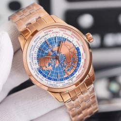 ジャガー・ルクルト Jaeger-LeCoultre ゲオパシフィック オブザヴァトリーシリーズの腕時計です。時計ケースの素材：316精鋼を使用して作られており、内部には12個の超強力ルミナスが配置されています。ムーブメント：772型のオートマチックムーブメントを搭載しています。時計の指針：超強力ルミナス/時計ガラス：サファイアガラス/時計ケース径：41.6mm.11.84mm/時計ベルト：着脱が容易な機能を強化しており、オリジナルのベルト留め具が付いています。