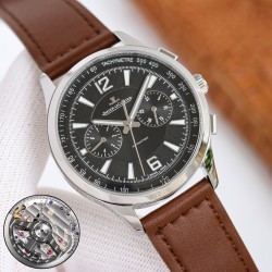 【TW Factory 】（ジャガー・ルクルト マスターシリーズ）の腕時計を多大な費用をかけて作り上げました。心を込めて作られた逸品です。すべての機能が正常に使用できます。316L精鋼の素材を使用し、トップクラスの技術で研磨しており、全体的な文字盤の質感を一段と向上させています。ケース径は40ミリです。防水性能は水深50メートルです。完璧を目指し、12の目盛りの細部に至るまで徹底的にこだわり、太陽放射状の飾り模様を施しています。取り替え可能な精鋼の時計チェーンで、ベルトにはイタリアのNovonppa産の小
