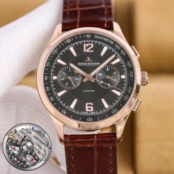 【TW Factory 】蔵出しの逸品——ジャガー・ルクルト ノルサルトシリーズの腕時計、上品で繊細な魅力があります！【素晴らしい細部】316L精鋼の素材を使用し、CNCのトップクラスの技術で研磨しており、全体的な文字盤の質感を一段と向上させています。ケース径は41mmX11.9mmムーブメントは751Hで、防水性能は水深50mです。文字盤チームは多層の技術的なネックを突破し、完璧を目指し、12の目盛りの細部に至るまで徹底的にこだわり、太陽放射状の飾り模様を施しています。あらゆるビジネスシーンに適しており