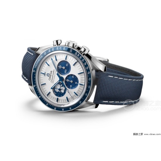 オメガ(OMEGA) スピードマスターシリーズ(「スヌーピー賞」50周年記念腕時計)TO1精鋼の時計ケースで、青色のジルコニ(ZrO2)セラミックベゼルを採用し、白色のエナメル製のタコメータースケールが飾られています。銀白色のダイヤルには、青色のPVD処理を施した先の尖った形のインデックスと指針が飾られています。 密閉式の裏蓋で、「アポロ13号」任務やオメガの「スヌーピー賞」などに敬意を表する黒色の彫刻要素が飾られています。カスタムの3861型ハンドメイドメカニカルクロノグラフで、サイズ42mm オメガ(OMEGA) スピードマスターシリーズ(「スヌーピー賞」50周年記念腕時計)TO1精鋼の時計ケースで、青色のジルコニ(ZrO2)セラミックベゼルを採用し、白色のエナメル製のタコメータースケールが飾られています。銀白色のダイヤルには、青色のPVD処理を施した先の尖った形のインデックスと指針が飾られています。 密閉式の裏蓋で、「アポロ13号」任務やオメガの「スヌーピー賞」などに敬意を表する黒色の彫刻要素が飾られています。カスタムの3861型ハンドメイドメカニカルクロノグラフで、サイズ42mm