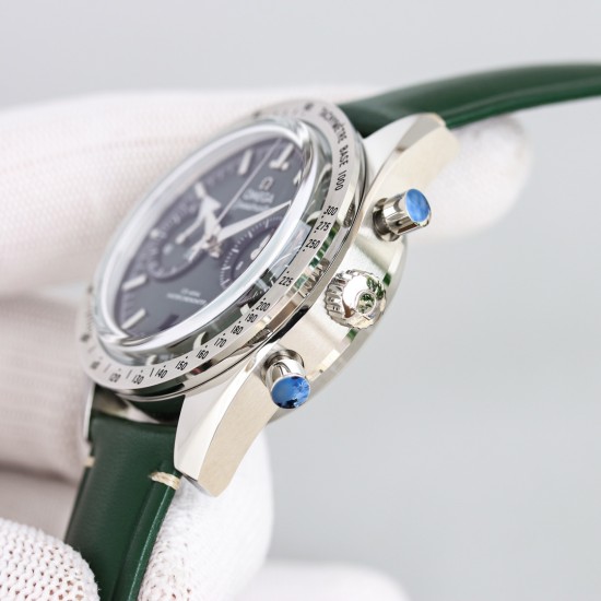 オメガ OMEGA スーパークロックシリーズのスプリットタイマーメカニカルメンズウォッチ。cal.9300オートマチックムーブメント、ツインT防振ブラックバランスウィール、ドーム型ガラスの鏡面、輸入牛革バンド、超強力の夜光機能、超強力の防水性能。ケース径は42mmで、ムーブメントは全く欠点がなく、完璧と言える。 オメガ OMEGA スーパークロックシリーズのスプリットタイマーメカニカルメンズウォッチ。cal.9300オートマチックムーブメント、ツインT防振ブラックバランスウィール、ドーム型ガラスの鏡面、輸入牛革バンド、超強力の夜光機能、超強力の防水性能。ケース径は42mmで、ムーブメントは全く欠点がなく、完璧と言える。
