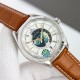 オメガ OMEGA [サイズ]：43mmサファイアクリスタルガラス、Air二層無色コーティング [Airコーティングにより、ガラス板がより透明になり、強い光の下でも時刻を読み取ることができます] 316L精鋼の時計ケースで、すべての細部に対してCNC加工を行います。精鋼で研磨された指針は、非常に強い効果を持っています。研磨された面はより滑らかです [ダイヤル]すべての模様は一体成型で、立体感を十分に表現しています。複数層のダイヤルを重ね合わせて固定しており、ダイヤル中央の北半球の世界時はエナメル工芸で焼成