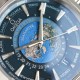 オメガ OMEGA [サイズ]：43mmサファイアクリスタルガラス、Air二層無色コーティング [Airコーティングにより、ガラス板がより透明になり、強い光の下でも時刻を読み取ることができます] 316L精鋼の時計ケースで、すべての細部に対してCNC加工を行います。精鋼で研磨された指針は、非常に強い効果を持っています。研磨された面はより滑らかです [ダイヤル]すべての模様は一体成型で、立体感を十分に表現しています。複数層のダイヤルを重ね合わせて固定しており、ダイヤル中央の北半球の世界時はエナメル工芸で焼成