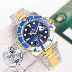 新品 ロレックス ROLEX サブマリナー ケース径：41mm 全く新しいケースタイプで、正規品を元に型を取って作られており、新しい3235ムーブメントを搭載しています。時計の針の調整は可逆的で、72時間のパワーリザーブ（動力貯蔵）機能を備えています。そう、72時間です。市場に出回っている3235ムーブメントや2824/2836ムーブメントの実際のパワーリザーブ時間は約38時間程度で、一晩だけ置くことができます。