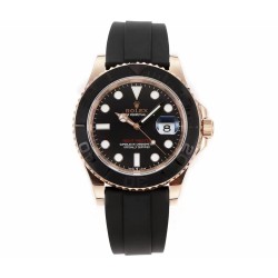 ROLEX ヨットマスターシリーズ 42mm 226659 のプラチナモデル、高級な貴金属モデル、豪華なゴールドモデルです。日付表示の文字は、インクによる立体感がより際立っています。ケースの底面には貴金属の刻印が施されています。ビーズエッジ（歯車リング）は研磨されており、外観に対するプロセス処理がより繊細です。
