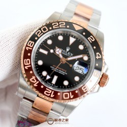 ロレックス ROLEX が大爆発的に登場！グリニッジ 、指針は、メッキ白金をアップグレードし、どんな角度から見ても輝きを感じることができます。特殊な針先の技術を採用しており、夜光塗料にはスイス産の青緑色の夜光塗料を使用し、夜光効果を完璧に再現しています。時計盤は、立体印刷で、メッキ白金を使用し、中心軸が下がっており、カレンダーも下がっています。リング：真っ暗な青と黒のリング/赤と青のリング/黒のリング/本物のセラミックで、いずれも白金で埋められています。カレンダー：新バージョンのロレックスのカレンダーの文