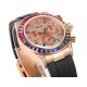レインボーの頂上を飛び越える---ロレックス ROLEX レインボービーズのデイトナ プラチナメントの目、Cal.7750メカニカルクロノグラフ「二代目レインボーデイトナ」のケースとバンドは316Lステンレス鋼を使用しています。時計ケースのすべての細部は、さらに人工的な工程で磨き上げ、研磨され、検査されており、仕上がりは非常に精巧です。ビーズの角度と宝石の大きさ、数、色はレインボーのようにグラデーションしています。ガラスにはサファイアガラスを使用しており、透き通った鏡面効果があります。ムーブメントには77 レインボーの頂上を飛び越える---ロレックス ROLEX レインボービーズのデイトナ プラチナメントの目、Cal.7750メカニカルクロノグラフ「二代目レインボーデイトナ」のケースとバンドは316Lステンレス鋼を使用しています。時計ケースのすべての細部は、さらに人工的な工程で磨き上げ、研磨され、検査されており、仕上がりは非常に精巧です。ビーズの角度と宝石の大きさ、数、色はレインボーのようにグラデーションしています。ガラスにはサファイアガラスを使用しており、透き通った鏡面効果があります。ムーブメントには77
