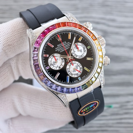 レインボーの頂上を飛び越える---ロレックス ROLEX レインボービーズのデイトナ レインボーの頂上を飛び越える---ロレックス ROLEX レインボービーズのデイトナ