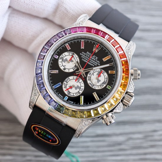 レインボーの頂上を飛び越える---ロレックス ROLEX レインボービーズのデイトナ レインボーの頂上を飛び越える---ロレックス ROLEX レインボービーズのデイトナ