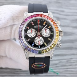 レインボーの頂上を飛び越える---ロレックス ROLEX レインボービーズのデイトナ 