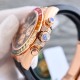 レインボーの頂上を飛び越える---ロレックス ROLEX レインボービーズのデイトナ プラチナメントの目、Cal.7750メカニカルクロノグラフ「二代目レインボーデイトナ」のケースとバンドは316Lステンレス鋼を使用しています。時計ケースのすべての細部は、さらに人工的な工程で磨き上げ、研磨され、検査されており、仕上がりは非常に精巧です。ビーズの角度と宝石の大きさ、数、色はレインボーのようにグラデーションしています。ガラスにはサファイアガラスを使用しており、透き通った鏡面効果があります。ムーブメントには77 レインボーの頂上を飛び越える---ロレックス ROLEX レインボービーズのデイトナ プラチナメントの目、Cal.7750メカニカルクロノグラフ「二代目レインボーデイトナ」のケースとバンドは316Lステンレス鋼を使用しています。時計ケースのすべての細部は、さらに人工的な工程で磨き上げ、研磨され、検査されており、仕上がりは非常に精巧です。ビーズの角度と宝石の大きさ、数、色はレインボーのようにグラデーションしています。ガラスにはサファイアガラスを使用しており、透き通った鏡面効果があります。ムーブメントには77