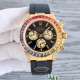 レインボーの頂上を飛び越える---ロレックス ROLEX レインボービーズのデイトナ プラチナメントの目、Cal.7750メカニカルクロノグラフ「二代目レインボーデイトナ」のケースとバンドは316Lステンレス鋼を使用しています。時計ケースのすべての細部は、さらに人工的な工程で磨き上げ、研磨され、検査されており、仕上がりは非常に精巧です。ビーズの角度と宝石の大きさ、数、色はレインボーのようにグラデーションしています。ガラスにはサファイアガラスを使用しており、透き通った鏡面効果があります。ムーブメントには77 レインボーの頂上を飛び越える---ロレックス ROLEX レインボービーズのデイトナ プラチナメントの目、Cal.7750メカニカルクロノグラフ「二代目レインボーデイトナ」のケースとバンドは316Lステンレス鋼を使用しています。時計ケースのすべての細部は、さらに人工的な工程で磨き上げ、研磨され、検査されており、仕上がりは非常に精巧です。ビーズの角度と宝石の大きさ、数、色はレインボーのようにグラデーションしています。ガラスにはサファイアガラスを使用しており、透き通った鏡面効果があります。ムーブメントには77