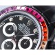 Rolexのレインボーダイヤモンドモデル!最新のカーボンブラックレプリカバージョン、サイズは40mm。ハイエンドな品質で実物撮影!フルブラックのスチールデイトナです!角形の大きなパックドダイヤモンドの目盛りで、上向きのストリップ状の宝石目盛りに変更されました。なおさら貴重なことに、これらの宝石目盛りの並び方も同様にグラデーション効果を呈しており、そして外輪のグラデーション宝石の色合いとも一 一対応しています。 Rolexのレインボーダイヤモンドモデル!最新のカーボンブラックレプリカバージョン、サイズは40mm。ハイエンドな品質で実物撮影!フルブラックのスチールデイトナです!角形の大きなパックドダイヤモンドの目盛りで、上向きのストリップ状の宝石目盛りに変更されました。なおさら貴重なことに、これらの宝石目盛りの並び方も同様にグラデーション効果を呈しており、そして外輪のグラデーション宝石の色合いとも一 一対応しています。